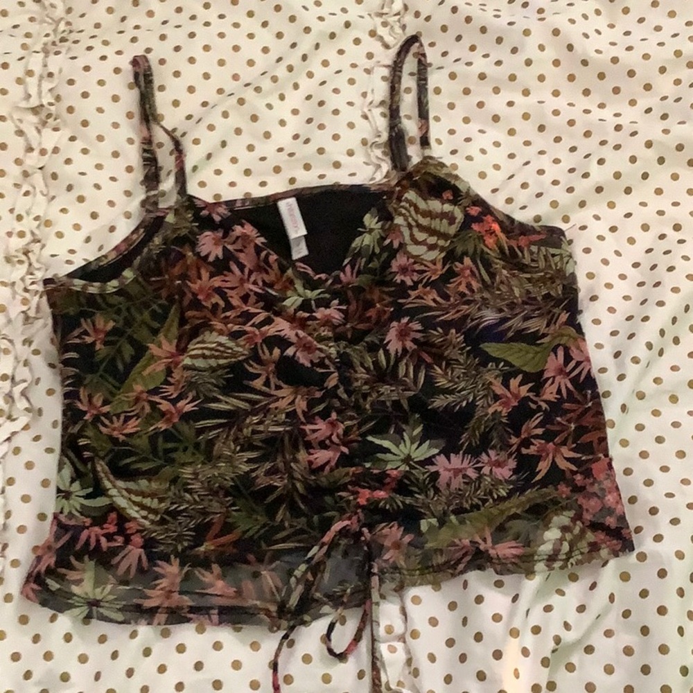 medium, Xhilaration, drawstring dress up tank